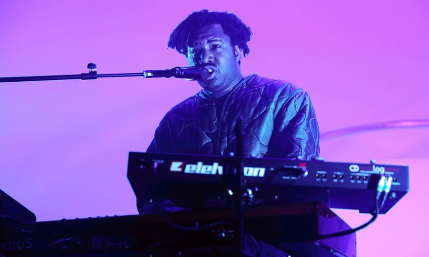 Sampha attempted to bring some chill to the Coachella crowd.