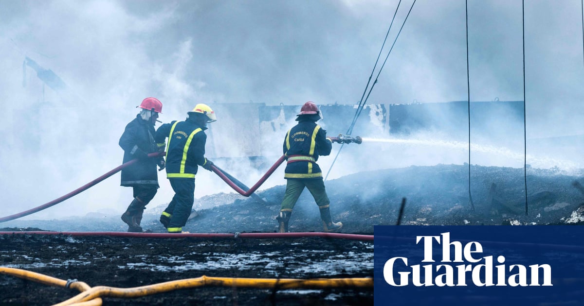 Cuba’s enormous blaze fuels fears of instability even as flames are doused - The Guardian : As the country grapples with power outages and US sanctions, its government faces a perilous moment  | Tranquility 國際社群