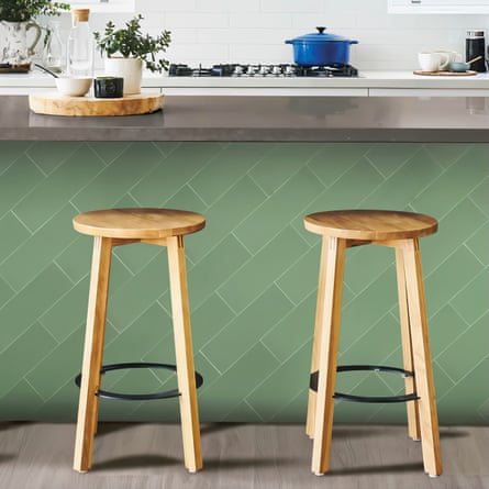 Dunelm Subway Self Adhesive Backsplash Tiles