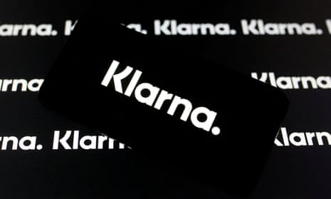 A smartphone displays a Klarna logo in this illustration taken in 2020