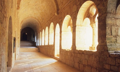 The 12th-century Thoronet Abbey, Provence, France.