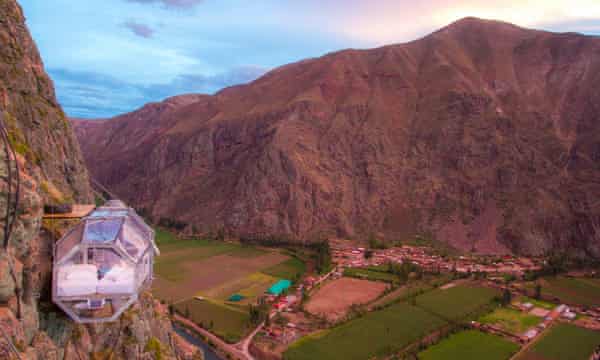 Sleeping In The Sky The Glass Pods In Peru S Sacred Valley Travel The Guardian