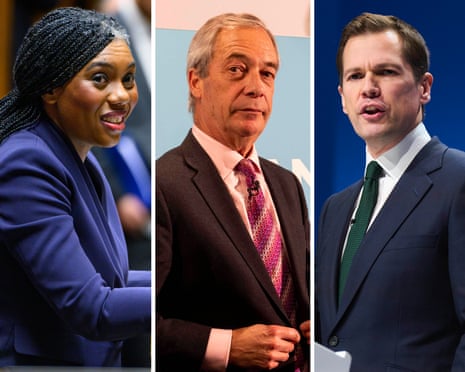 Tory 'arsonists' still in charge of party, says Jenrick as he hits back at Badenoch | Kemi Badenoch | The Guardian