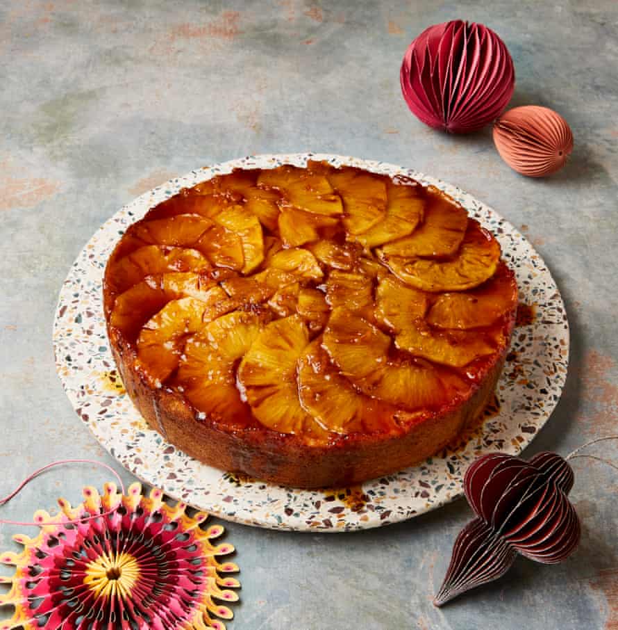 Yotam Ottolenghi’s pineapple ring of fire
