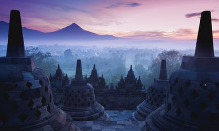 Borobudur Temple.