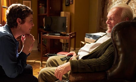 Are you after my flat? … Hopkins and Colman in Zeller’s directing debut, The Father.