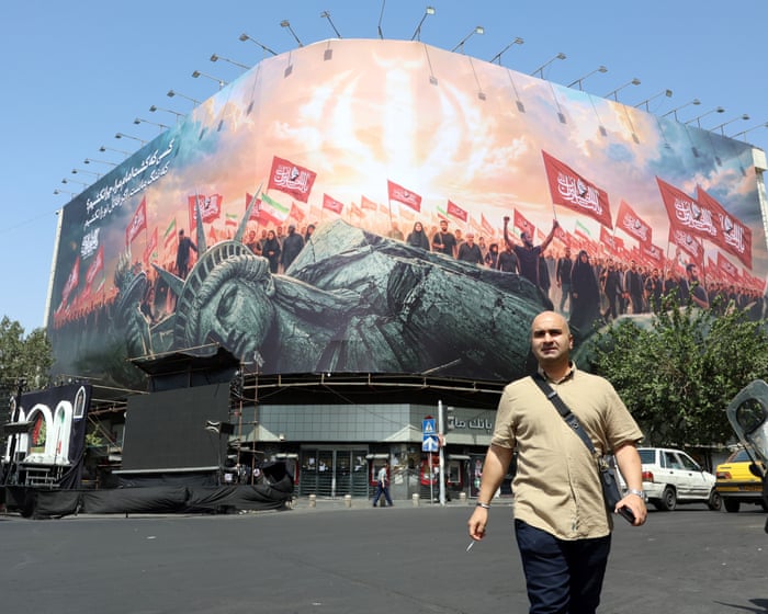 Middle East crisis live: Iran denies Trump’s claims that talks due to take place — image supplied by The Guardian World's feed