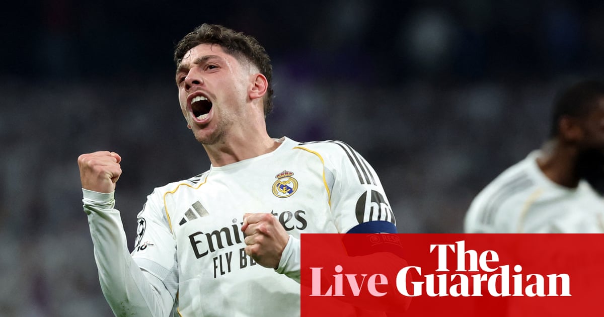 Real Madrid v Manchester City: Champions League last 16, first leg – live