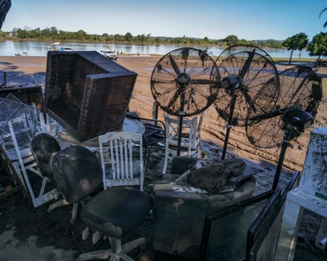 Australia news live: interstate emergency teams help assess NSW floods damage; fare-free day for Sydney train passengers