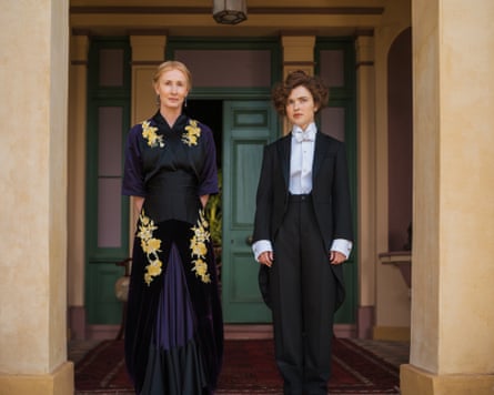 My Brilliant Career. Genevieve O’Reilly and Phillipa Northeast in My Brilliant Career. Cr. Ian Routledge/Netflix © 2026.