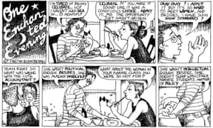 An excerpt from Bechdel’s long-running series, Dykes to Watch Out For.