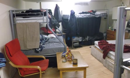 Overcrowded rented housing in Newham, east London