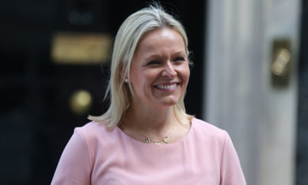Photograph of her smiling broadly