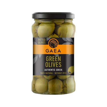 Gaea Pitted Green Olives