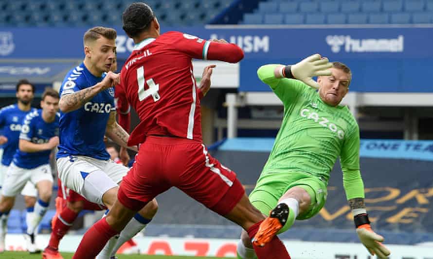 Liverpool's Virgil van Dijk facing surgery and long absence with cruciate injury | Liverpool | The Guardian