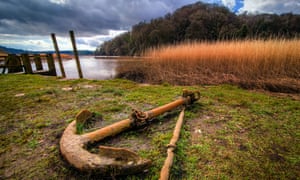Anchor at Cotehele, Saltash, Cornwall, England