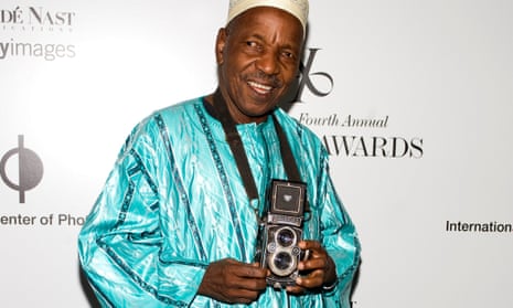 ‘I believe with my heart and soul in the power of the image’ … Malick Sidibé in 2008.
