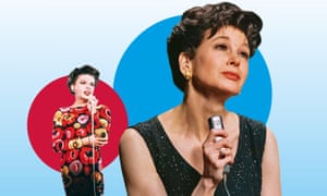A star is reborn: Judy; and (left) Garland in 1960.