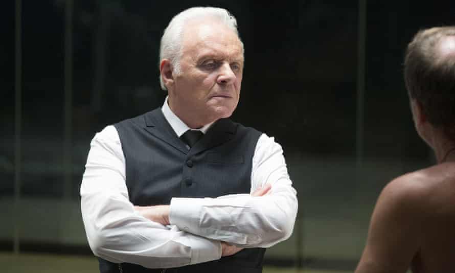 What is going on inside his mind? Anthony Hopkins plays robots’ creator Dr Robert Ford.