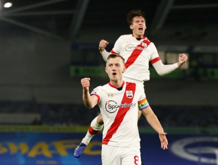 James Ward-Prowse set up Jannik Vestergaard to score against Brighton on Monday night.