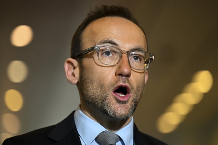 Australian Greens leader Adam Bandt.