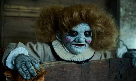 Disturbing … Kiran Shah as Jamie in The Puppet Asylum.