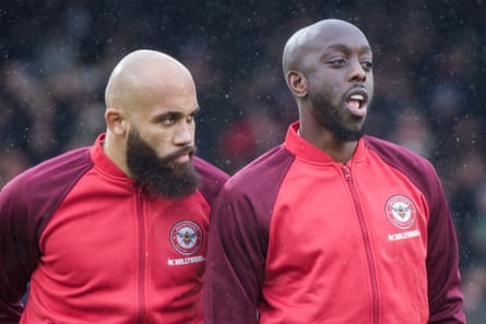 Bryan Mbeumo (left) and Yoane Wissa