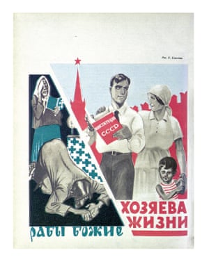 ‘God’s slaves / Masters of life’ From Constitution of the USSR Godless magazine, Issue 9–10, 1940
