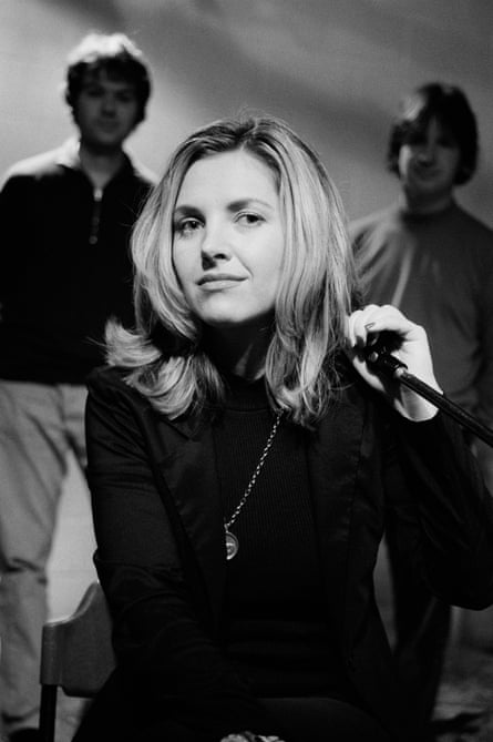 Sarah Cracknell fronting Saint Etienne in 1993.