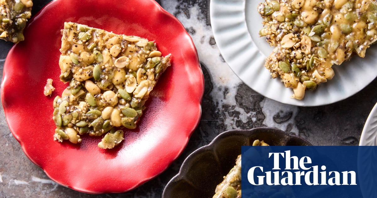 Christmas food gifts: Gurdeep Loyal's recipes for Mexican-spiced brittle and savoury pinwheels