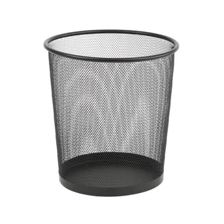 Viking Waste Bin 15 L Black Metal
