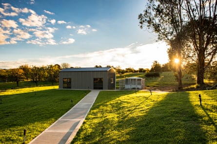 This is the new state of the art houses built for the clients in the community of Orange. They are on a large property with all needs catered for. There is a communal gymnasium and a new chook pen with long paved walking areas for the residents to enjoy their new grounds.