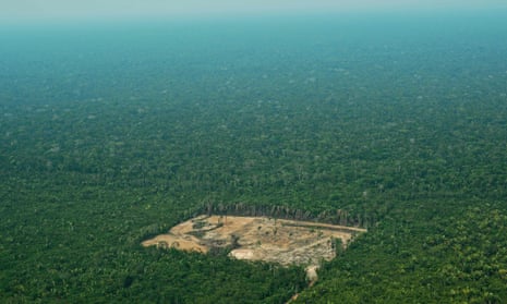 Deforestation in the Western Amazon region of Brazil