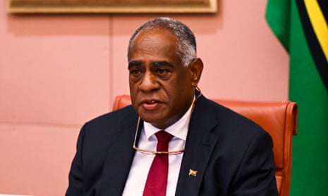 Prime Minister of the Republic of Vanuatu Alatoi Ishmael Kalsakau
