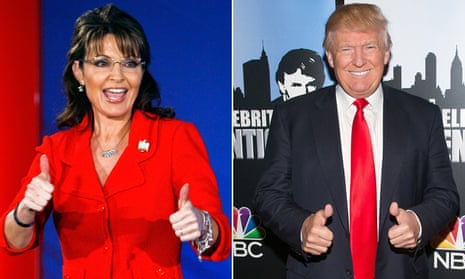 A Trump Palin Ticket In 16 No Kidding The Donald Would Love That Donald Trump The Guardian A Trump Palin Ticket In 16 No Kidding The Donald Would Love That Donald Trump The Guardian