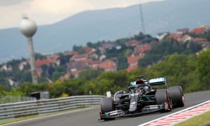 Lewis Hamilton was comfortably ahead of the field, with only his teammate proving a rival.