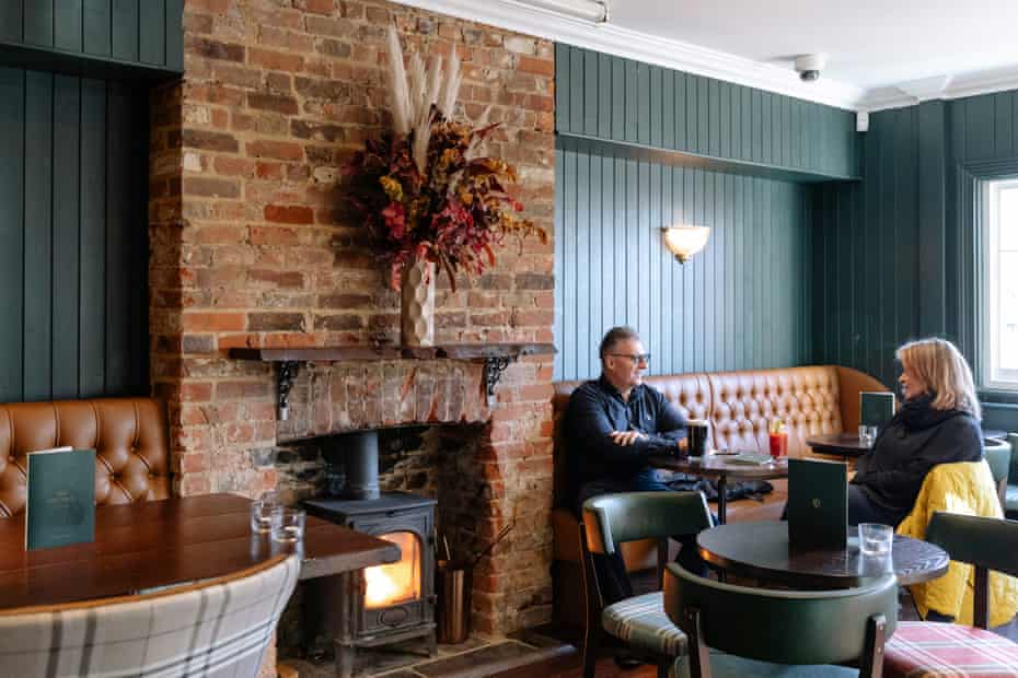 The Victoria, Oxshott Surrey: ‘like an olde English inn with the light blueprint of a pricy West End brasserie’.