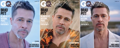 GQ Style’s Brad Pitt issue three different covers