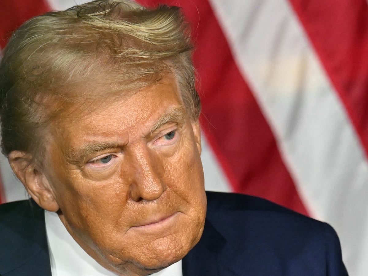 Donald Trump's foul-mouthed migrant rant captured in private pitch to donors | Donald Trump | The Guardian