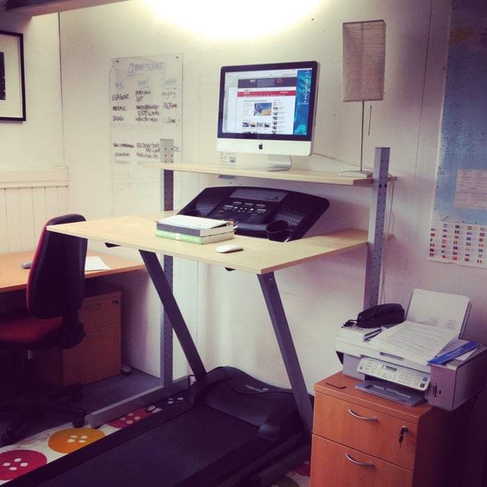 Get Walking While Working The Treadmill Desk Life And Style