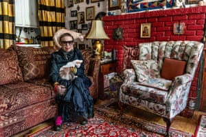 X Baczewsky. Photographed at her home on 1st Avenue on May 2, 2019.