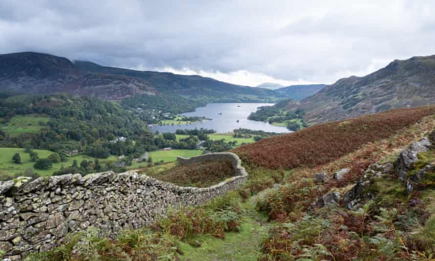 Ullswater from Arnison Crag.