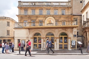 Exterior of the Theatre Royal, Bath.
