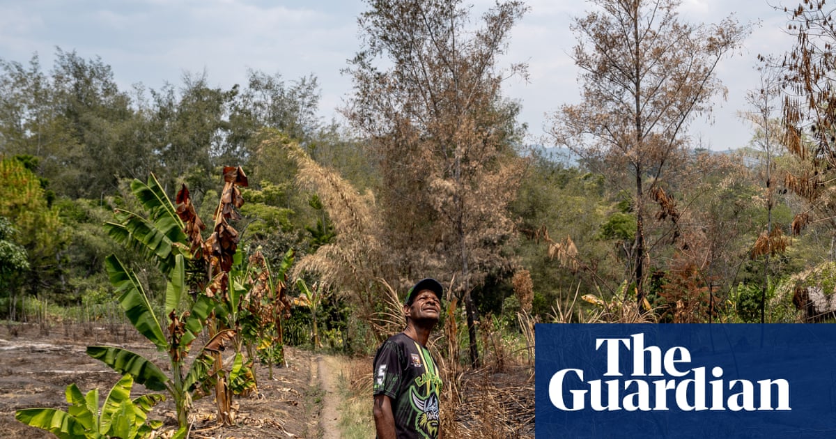 El Niño-driven drought in Papua New Guinea a ‘national crisis’ as rivers dry up and local farms fail