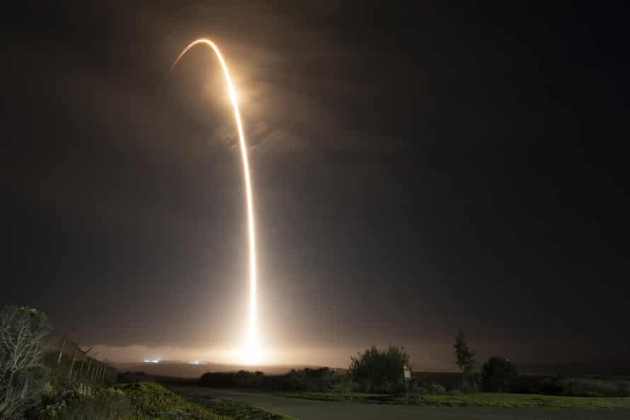 The SpaceX Falcon 9 rocket launches with the double asteroid redirection test, or the Dart spacecraft, on board in November.