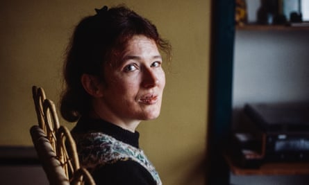 Angela Carter in the early 1980s.