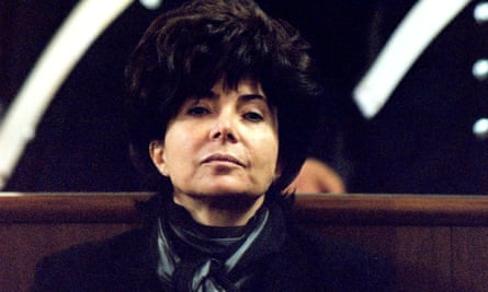 Reggiani in court in 1998, her face impassive
