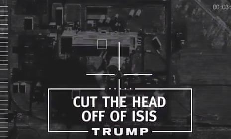Trump ad: the perfect mix to appeal to his core voters.