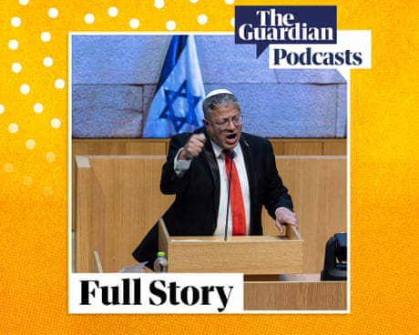 Israel's far-right national security minister, Itamar Ben-Gvir, speaks during a session in Israel's parliament