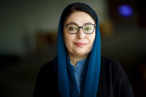 Asila Wardak, former diplomat and one of the founders of the Afghan Women's Network.
